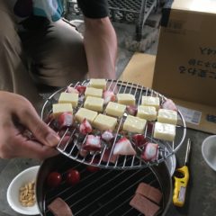 タカヤスおじさんの燻製(ステラおばさんのクッキー風)