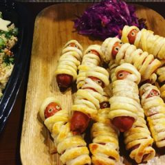 ミイラ風ウィンナー（パイ生地包み）